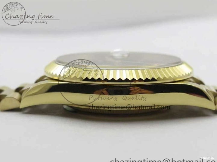 BP Black on Dial A2836 YG YG New 904 Crystal Bracelet President Dial Version 40mm Markers T 228239 Day-Date 1227